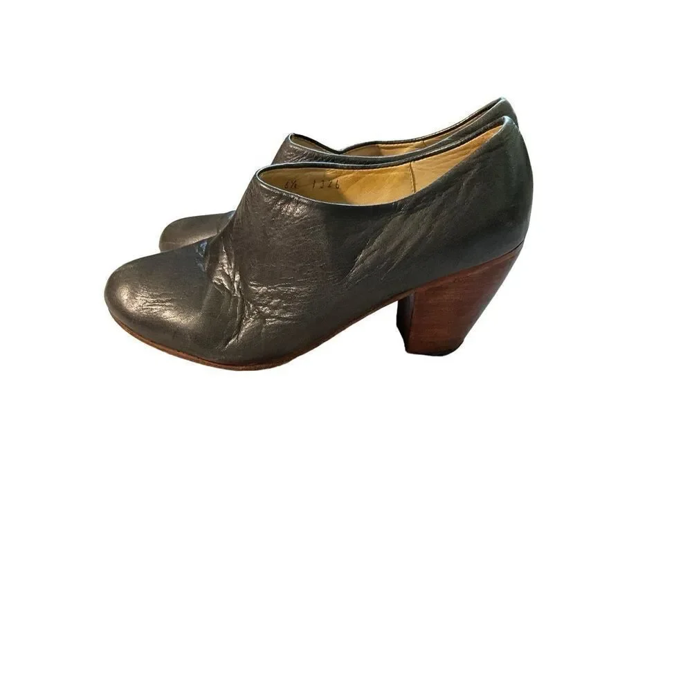 Dieppa Restrepo Lady Antilop Leather Booties Heels